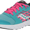 Saucony Wind 2.0 Running Shoe, Turq/Pink/Black, 4.5 US Unisex Big Kid