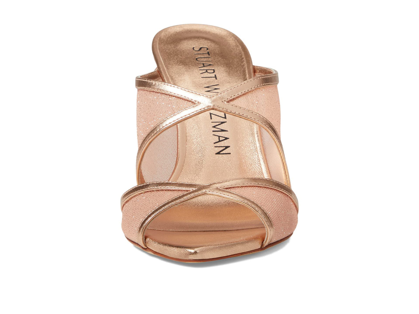 Stuart Weitzman Noche 85 Slide Poudre/Ballet 6.5 B