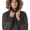 Burton Women's Lelah Snowboarding Jacket (True Black Heather/True Black, Large)