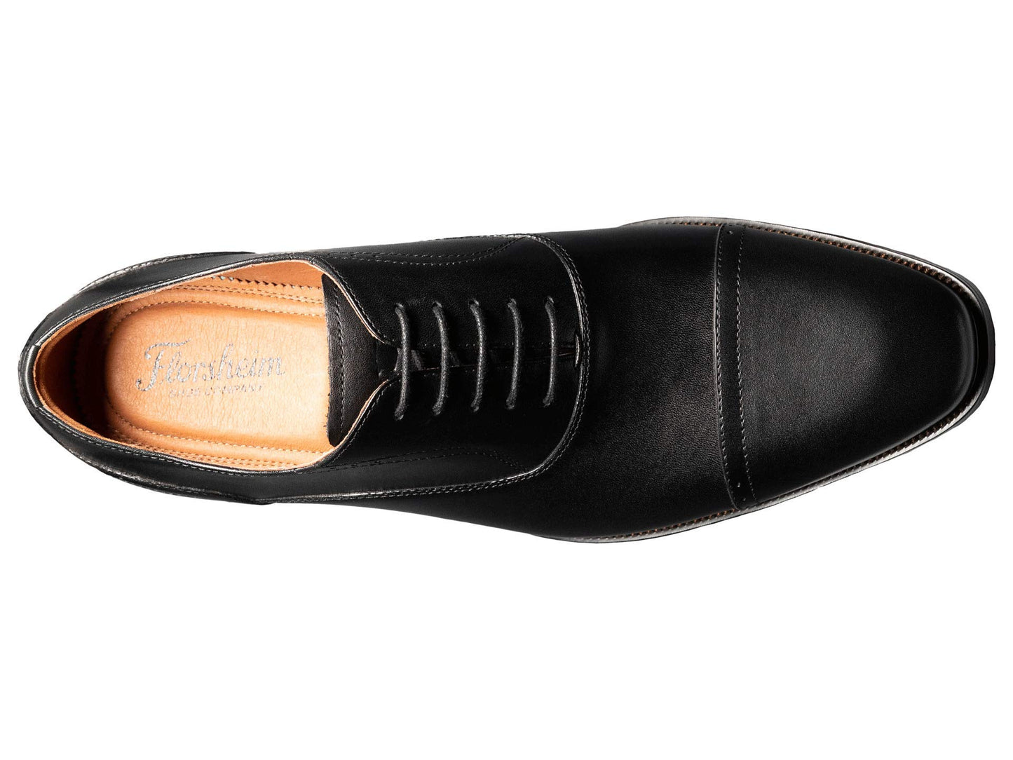 Florsheim Sorrento Cap Toe Oxford Men's Oxford, 13 2E US, Black