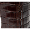 Madewell Womens Dorchester Dimes Tall Boot - Croc Chocolate Raisin 8 Medium