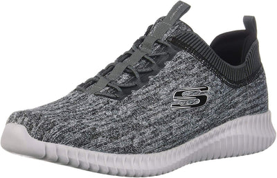 Skechers Men's Elite Flex - Hartnell, Gray/Black, 10