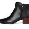 Cole Haan Womens Haisley Ankle Bootie, Black Leather, 10 Medium