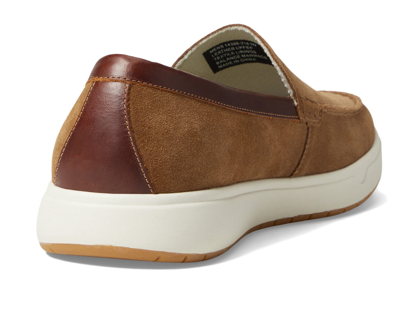 Florsheim Heist Moc Toe Venetian Loafer Mens Slip On 13 2E US Mocha