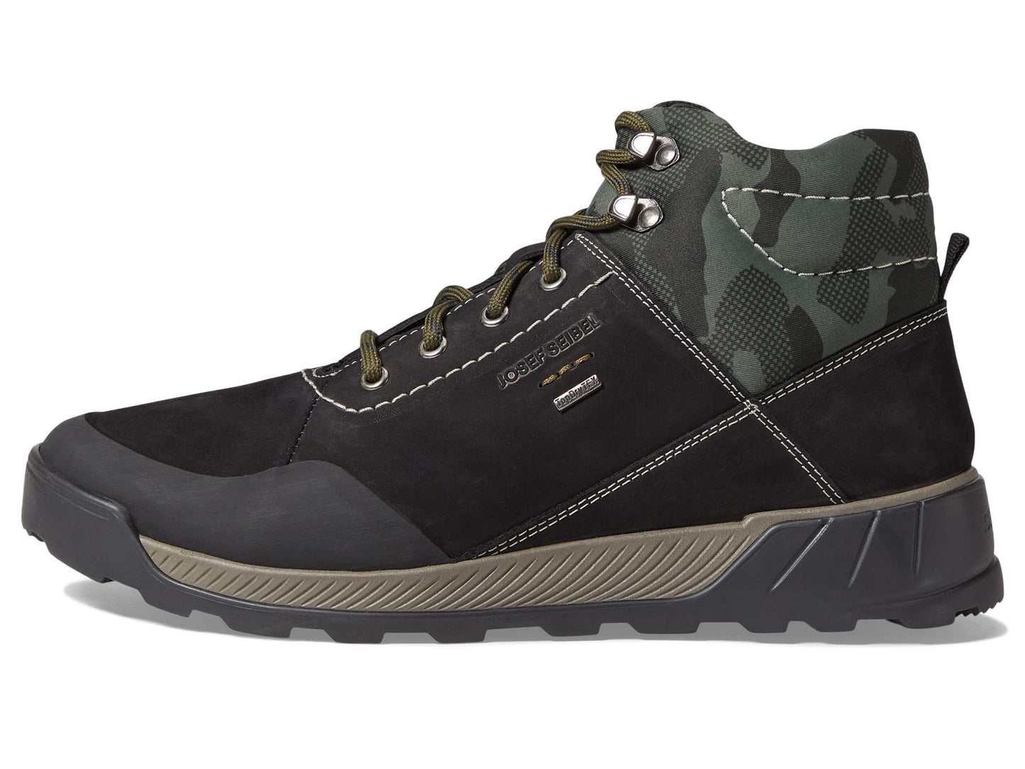 Josef Seibel Waterproof Raymond 54 Black/Kombi Nubuk/Kombi EU 46 (US Men's 12) M