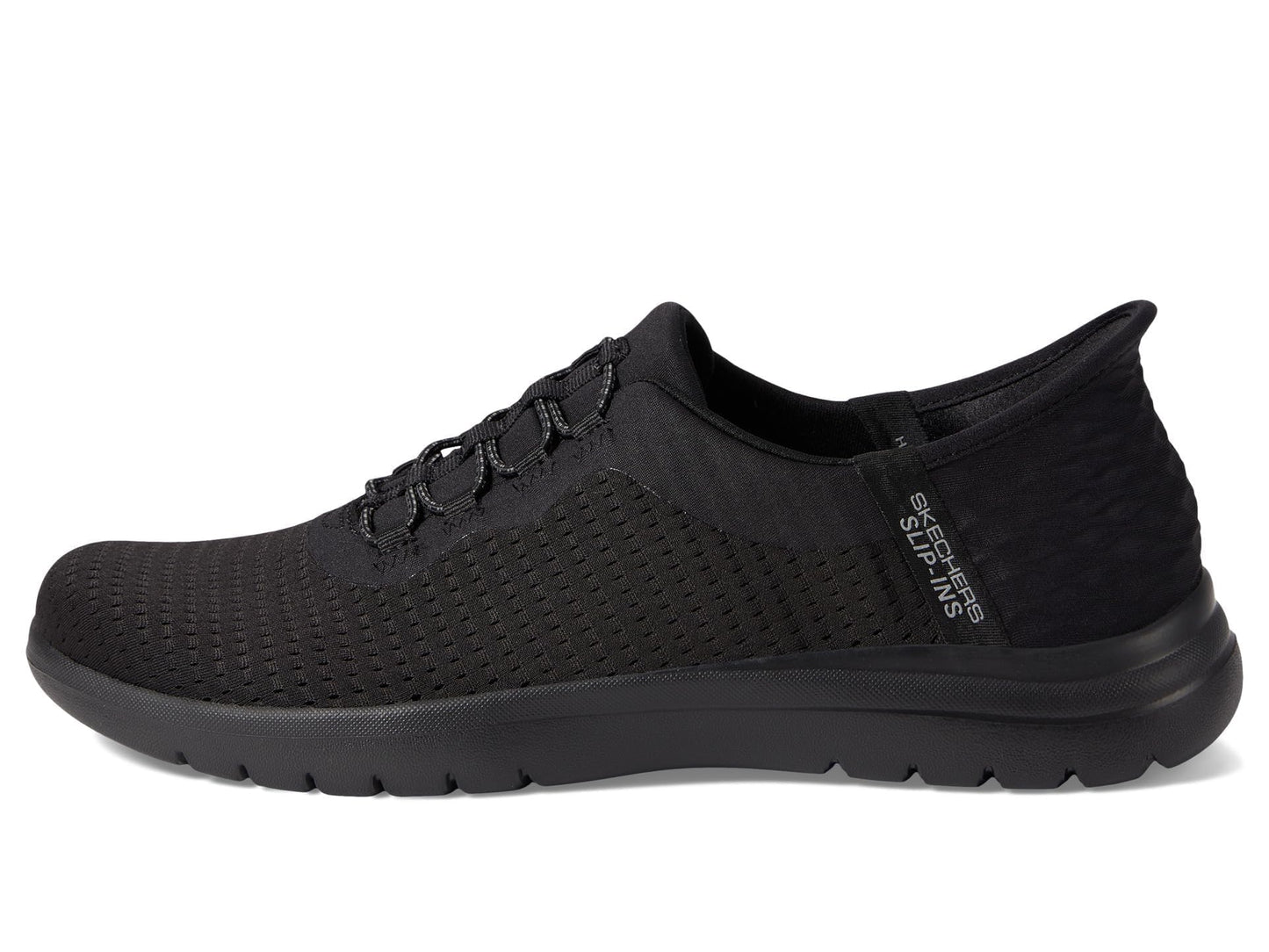 Skechers On-The-Go Flex- Clever Hands Free Slip-Ins Black/Black 7 B (M)