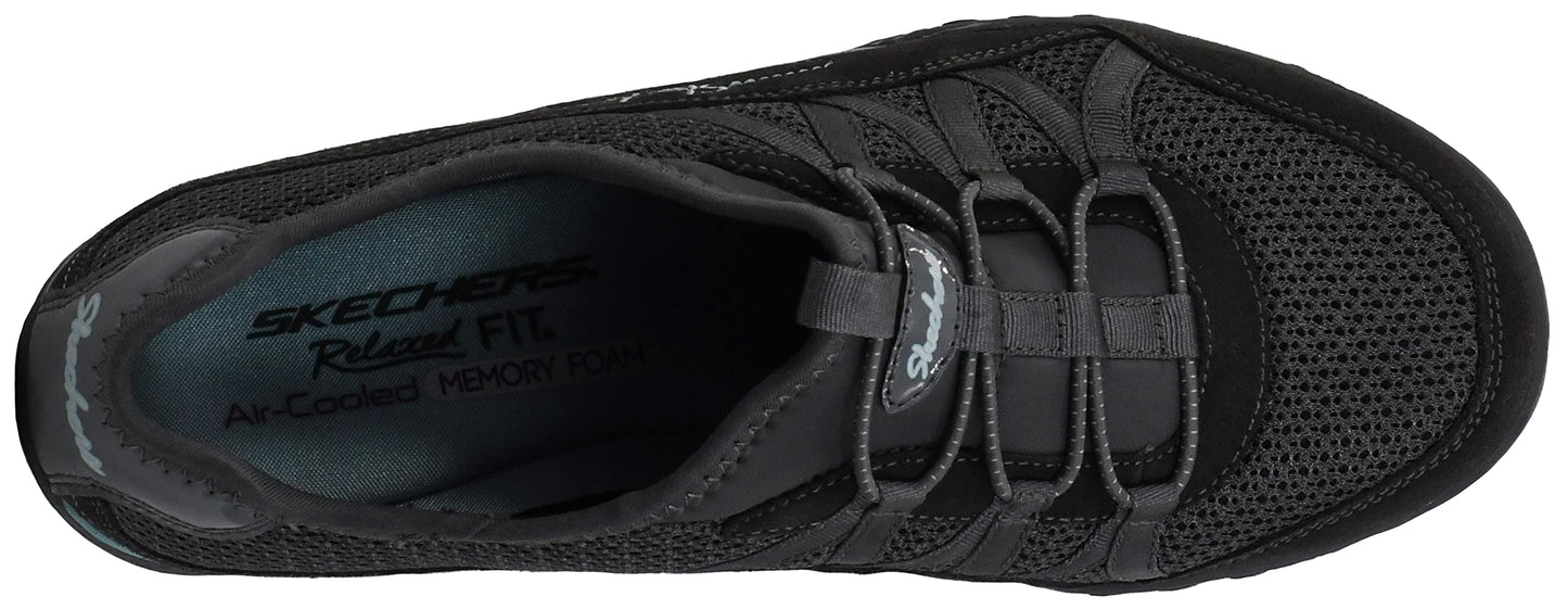 Skechers Sport Women's Relaxation Fashion Sneaker,Charcoal,8 M US