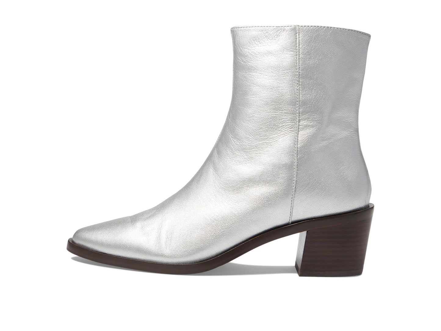 Madewell The Darcy Ankle Boot Silver 6.5 M