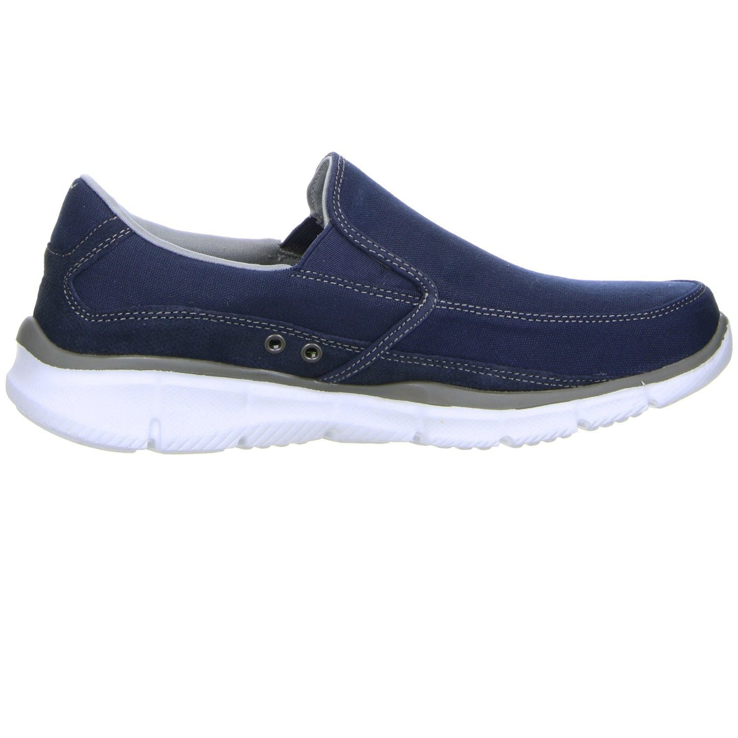 Skechers Equalizer Popular Demand Mens Walking Sneakers Navy/Gray 12