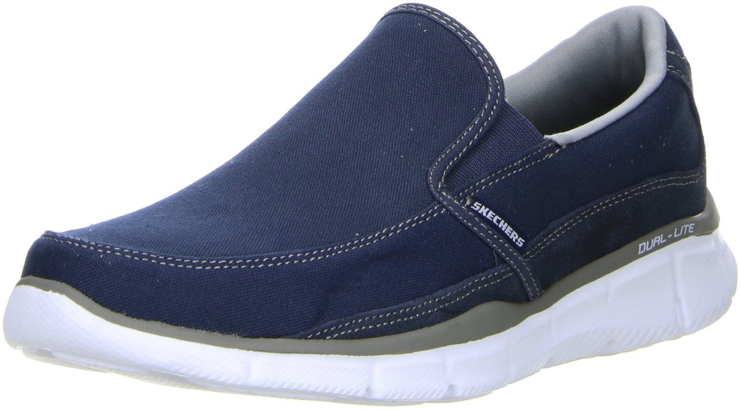 Skechers Equalizer Popular Demand Mens Walking Sneakers Navy/Gray 12