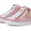 Skechers Kids Shoutouts - Glimmer Zip Sneaker, Rose Gold, 5.5 Big Kid