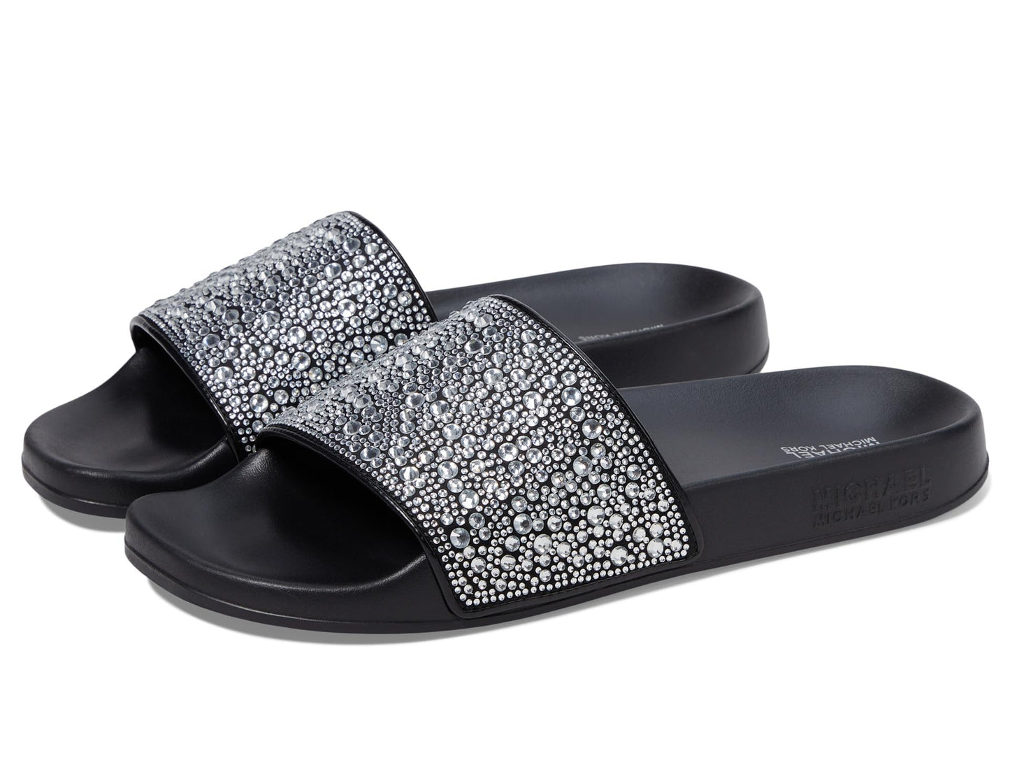 Michael Kors Gilmore Slide Black 6 M
