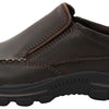 Skechers Men's Braver- Rayland Slip-On Loafer, Dark Brown, 9.5 M US