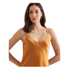 Lauren Ralph Lauren Women's Charmeuse Slip Dress Argan Bronze 10