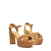 Schutz Women's Latifah Platform Sandal, Natural, 8