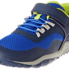 Merrell® Trail Glove 7 A/C Shoes for Little Kids – Synthetic Mesh Upper – EVA Midsole – Odour-Resistant Lining Blue/Lime 7 Big Kid M