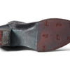 Bed|Stu Brie II - Boots for Women - Tanned Leather Upper - Padded Leather Insole - Rubber Outsole - Block Heel Black Rustic Tremolo Oxidized BFS 8 M