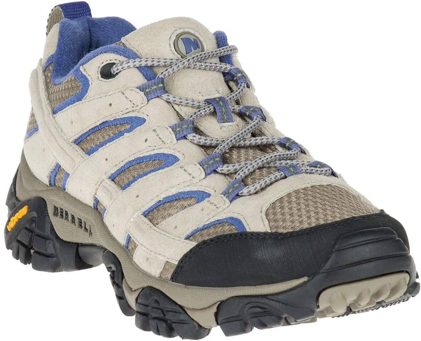Merrell Women's Moab 2 Vent Hiking Shoe, Aluminum/Marlin, 6 W US