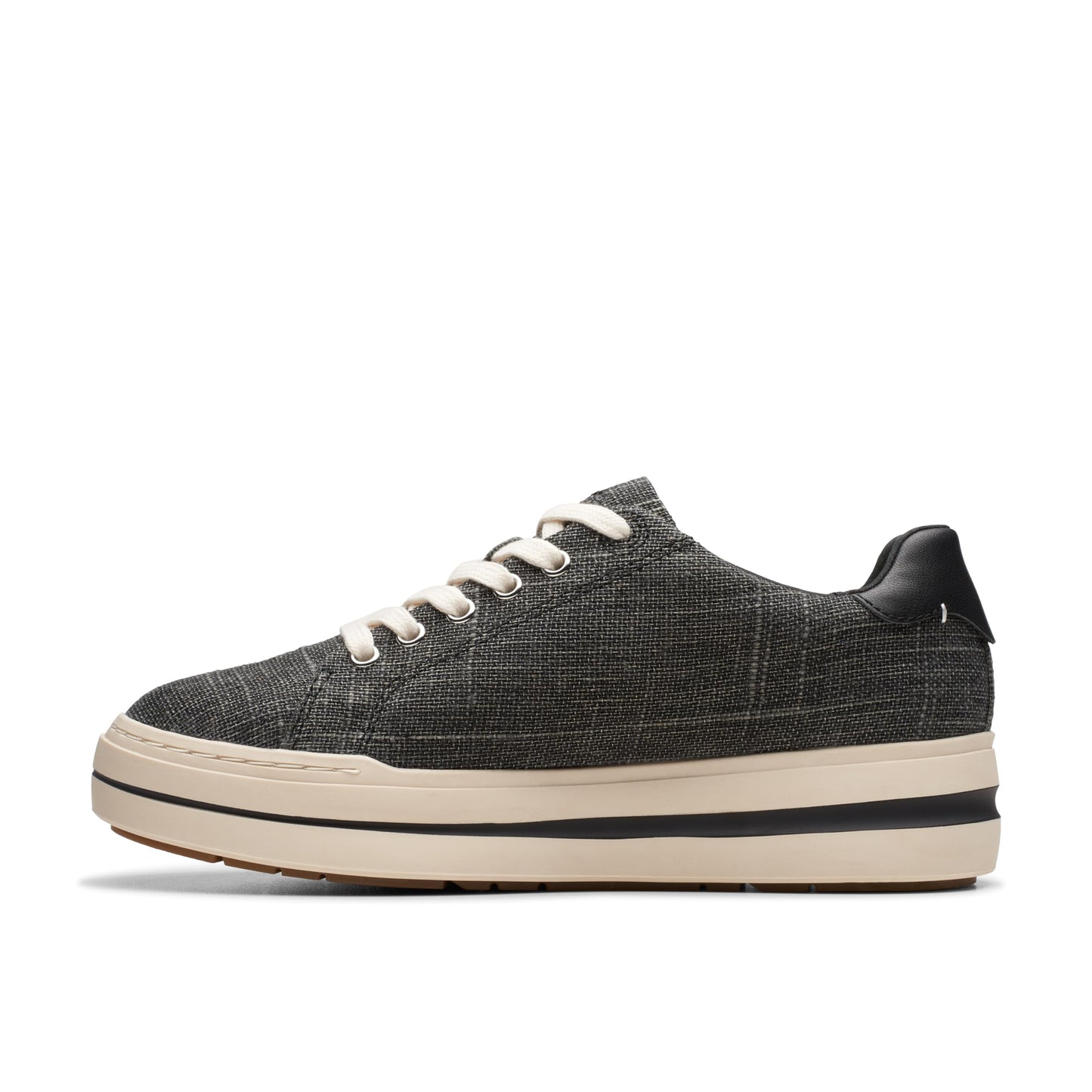Clarks CloudSteppers Women's Audreigh Sun, Black Textile, 9.5 Medium US