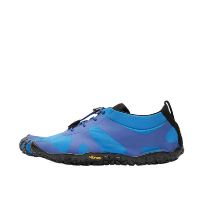 Vibram Men's FiveFingers V-Alpha | Barefoot All-Terrain Outdoor Shoe for Hiking & Light Trail, Blue, 46 EU / 11.5-12 US