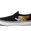 Vans Boy's Classic Slip-On (Little Kid) Ferocious Flame Racing Red/Black 11 Little Kid M