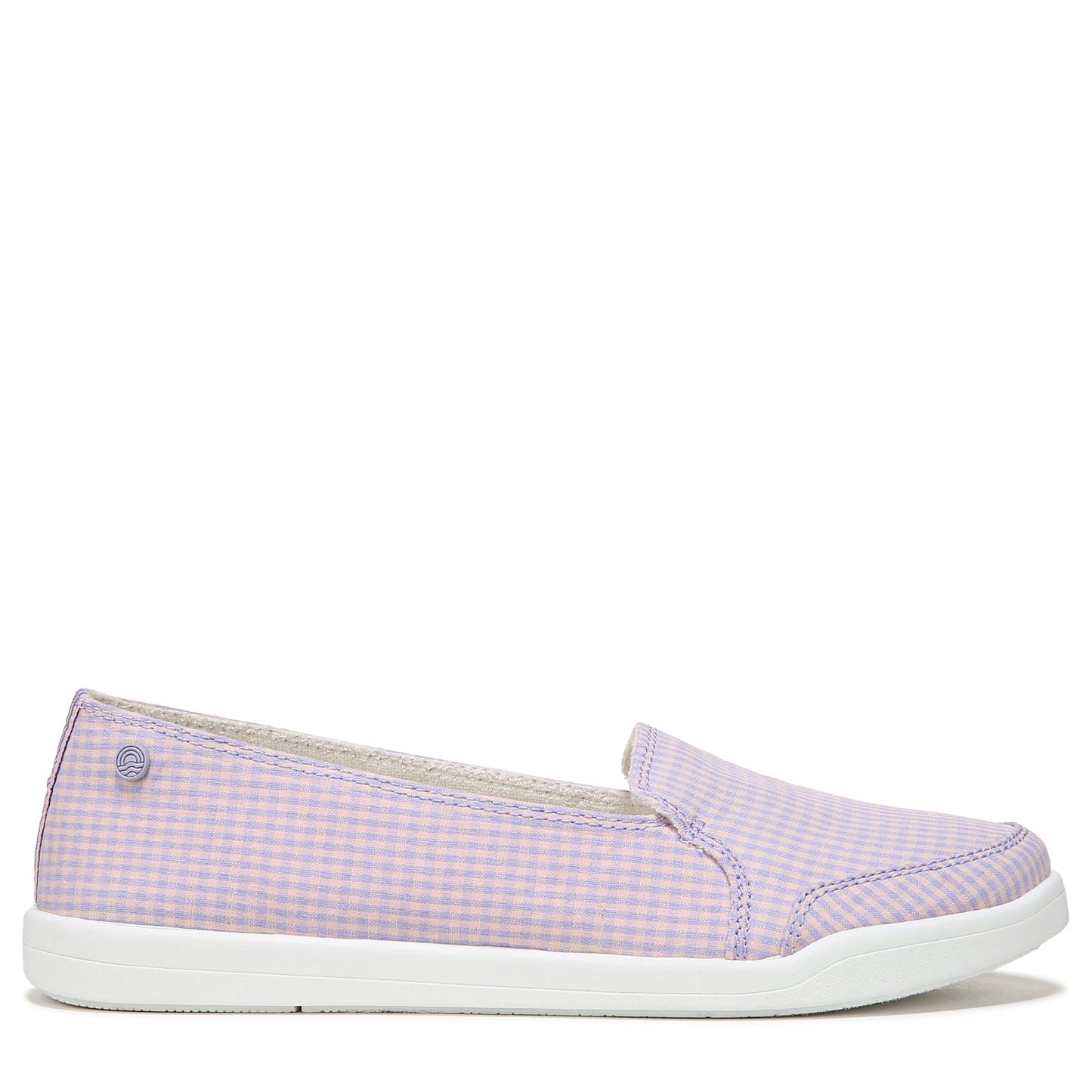 Vionic Beach Manzanita Dusty Lavender Gingham 7 M