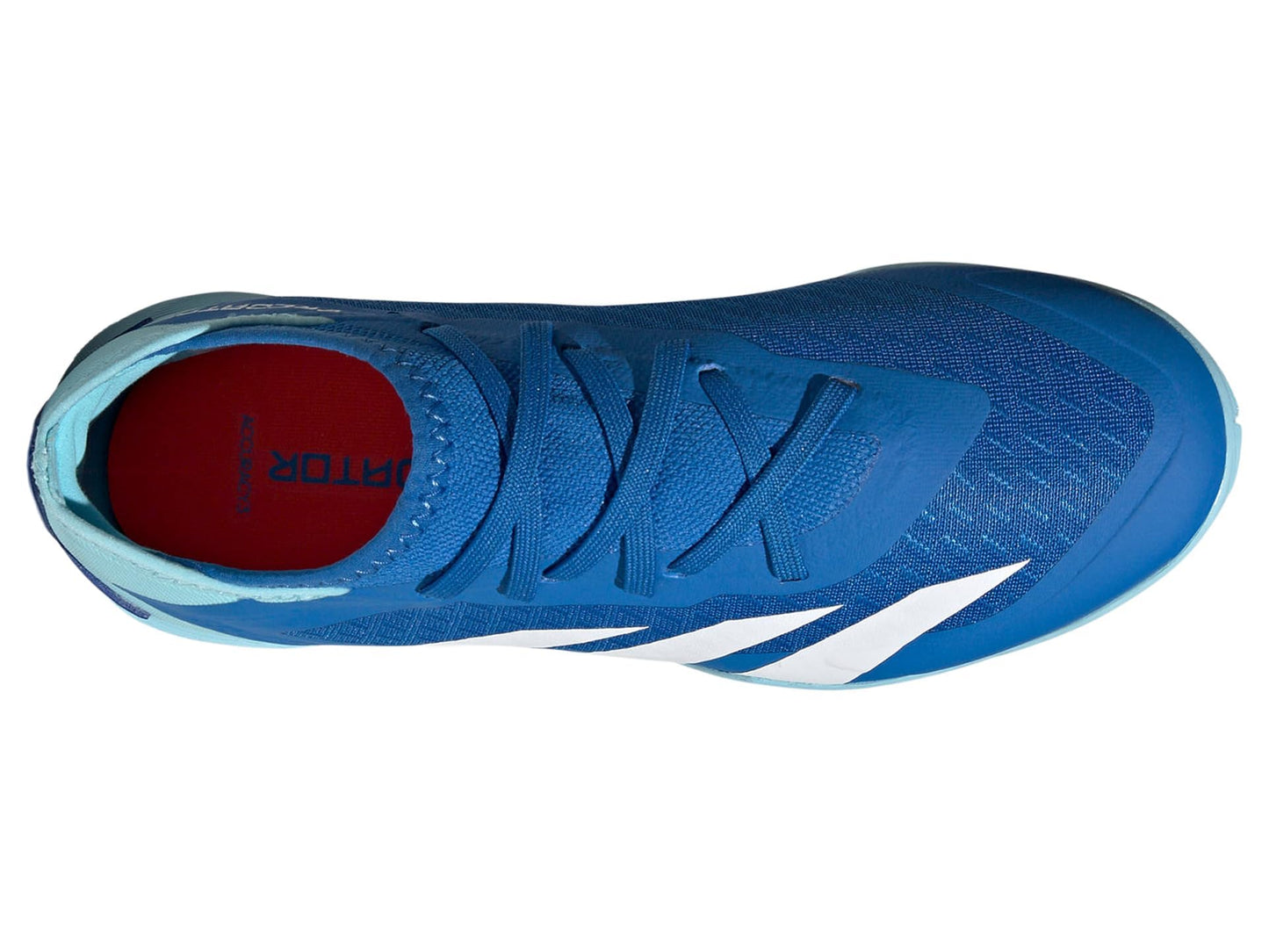 adidas Soccer Predator Accuracy.3 Indoor (Little Kid/Big Kid) Bright Royal/White/Bliss Blue 1.5 Little Kid M