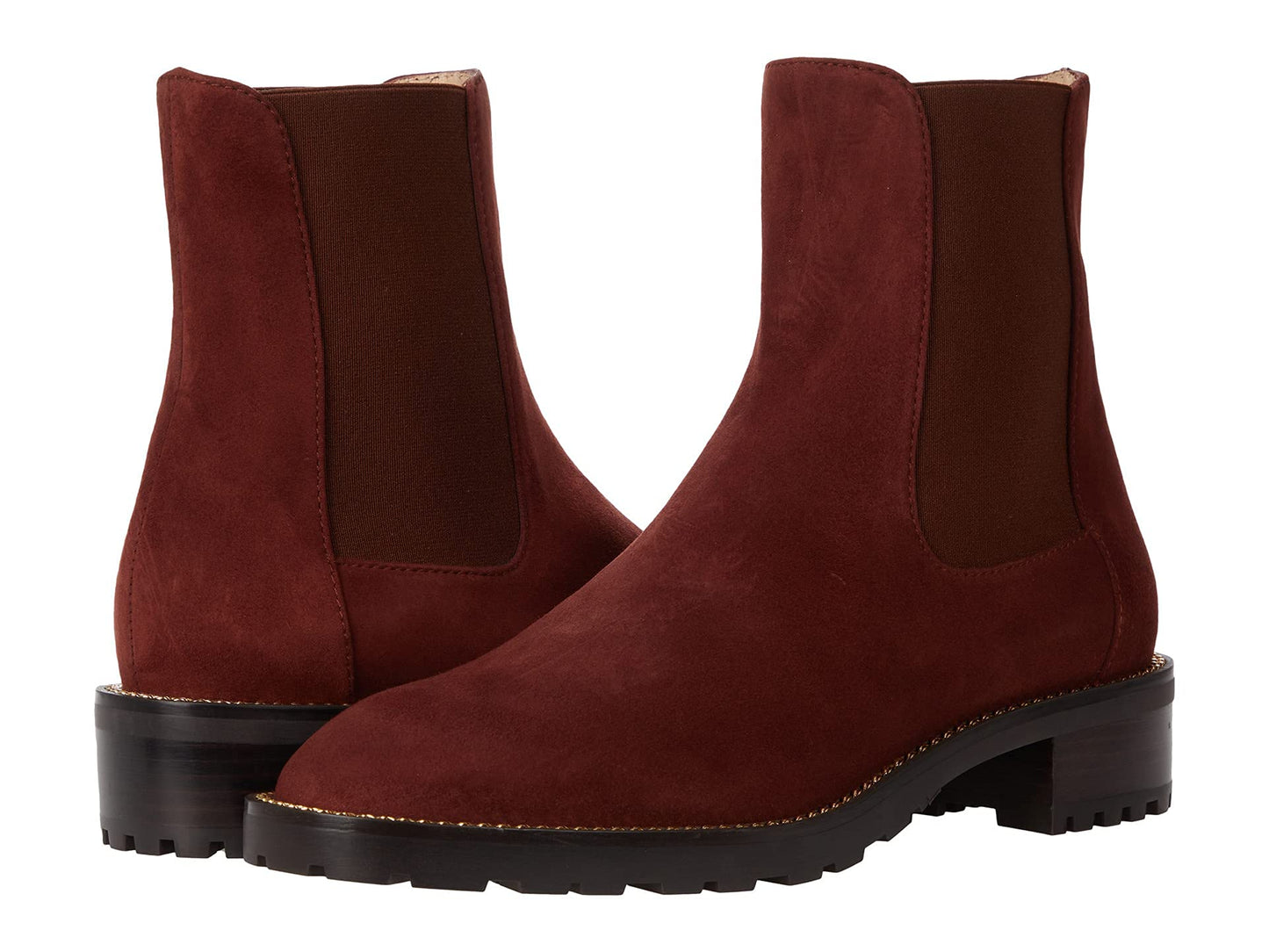 Stuart Weitzman Kolbie Chelsea Bootie Mahogany 10.5 B