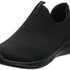 Skechers Women Ultra Flex-First Choice Trainers, Black, 8 UK Wide