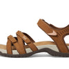 Teva Women's Tirra Leather Sports and Outdoor Lifestyle Sandal, Honey Brown, 8 UK