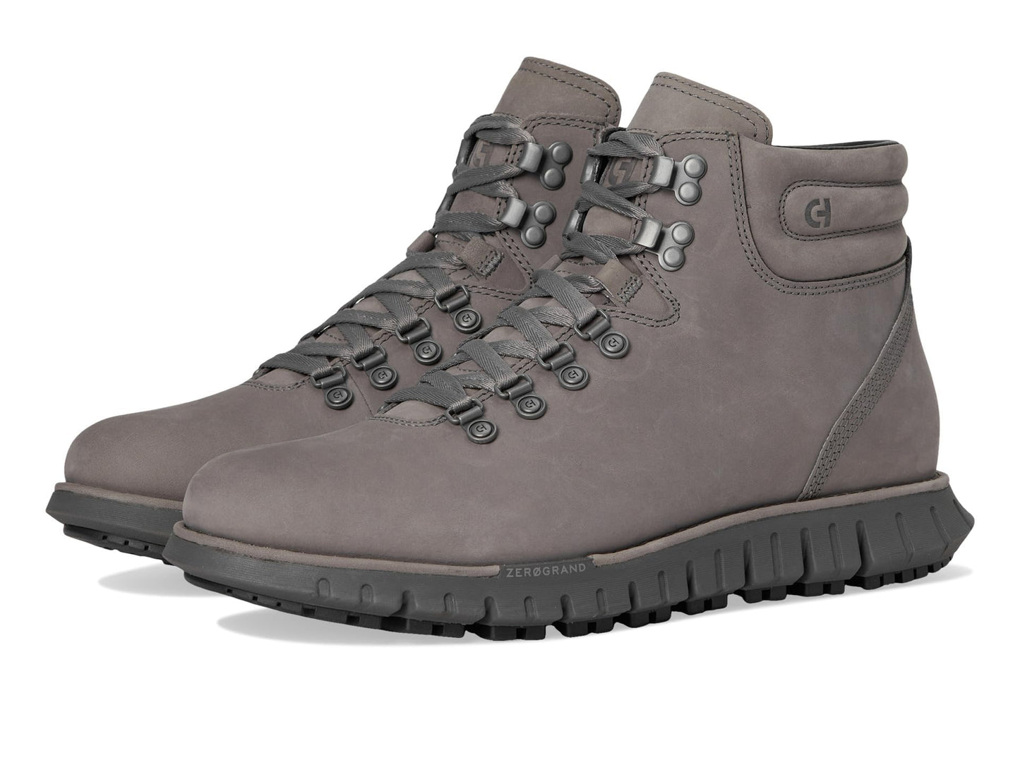 Cole Haan Mens Zerogrand Remastered Waterproof Hiking Boot, December Sky Nubuck/Black/Pavement, 11-W US