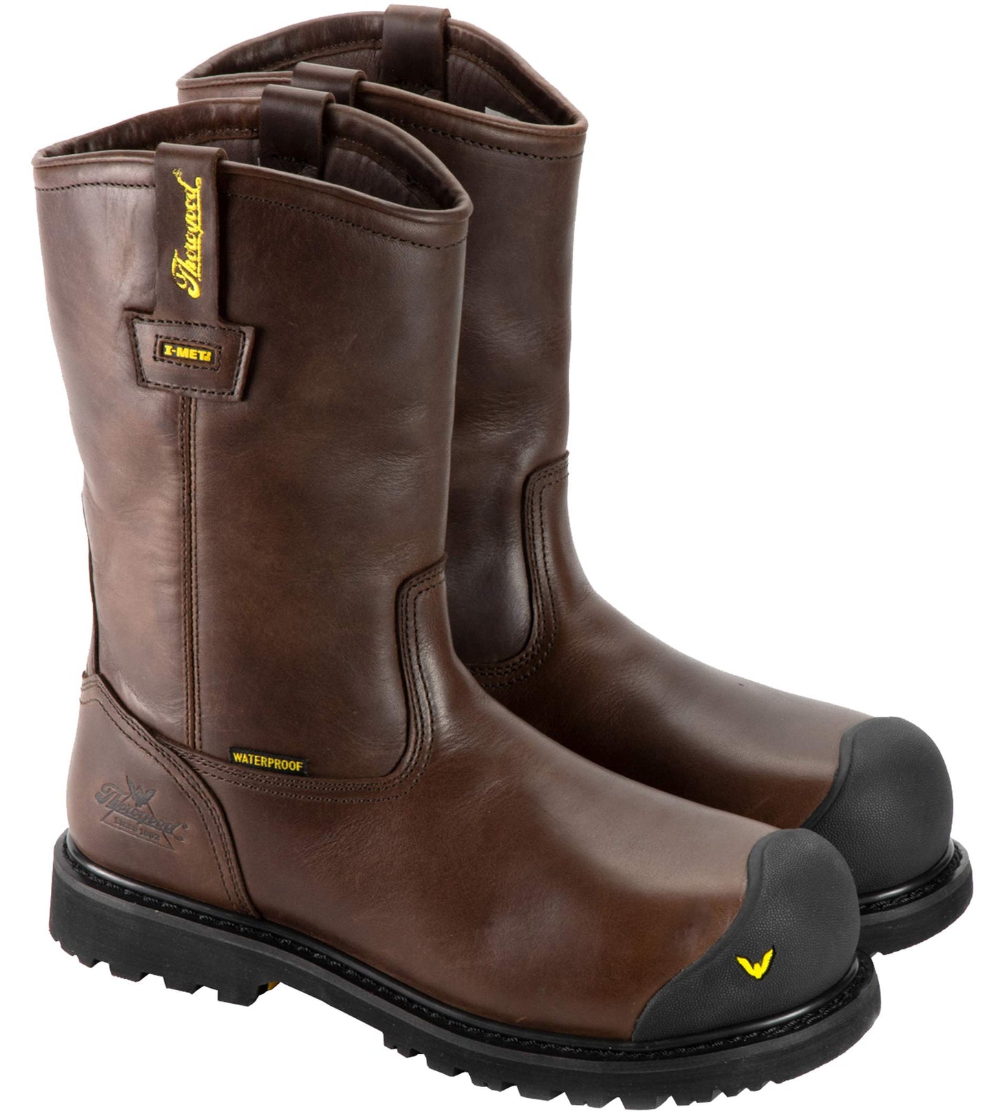 Thorogood Men's 804-4489 Wellington Metatarsal Guard I-MET2 Boot, Black Walnut - 13 M