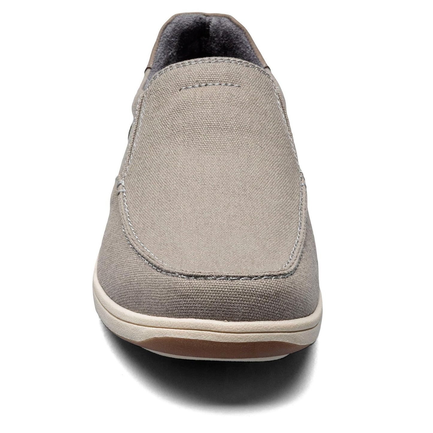 Florsheim Lakeside Canvas Moc Toe Slip On Men's Slip On, 13 2E US, Grey