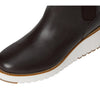 Cole Haan Women's Zerogrand City Wedge Boot Fashion, Dark Chocla/Ivory Waterproof, 10