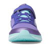 Saucony Wind Alternative Closure 2.0 Running Shoe, Purple/Turq, 4 US Unisex Big Kid