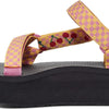 Teva Women's Flatform Universal Sandal, Picnic Cherries Rosebloom, 7