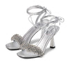 Michael Kors Lucia Sandal Silver 7.5 M
