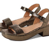 Madewell The Lina Platform Sandal in Suede Petter Multi 6.5 M