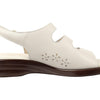 SAS Quatro Adjustable Comfort Sandal Bone 11 W - Wide (C)