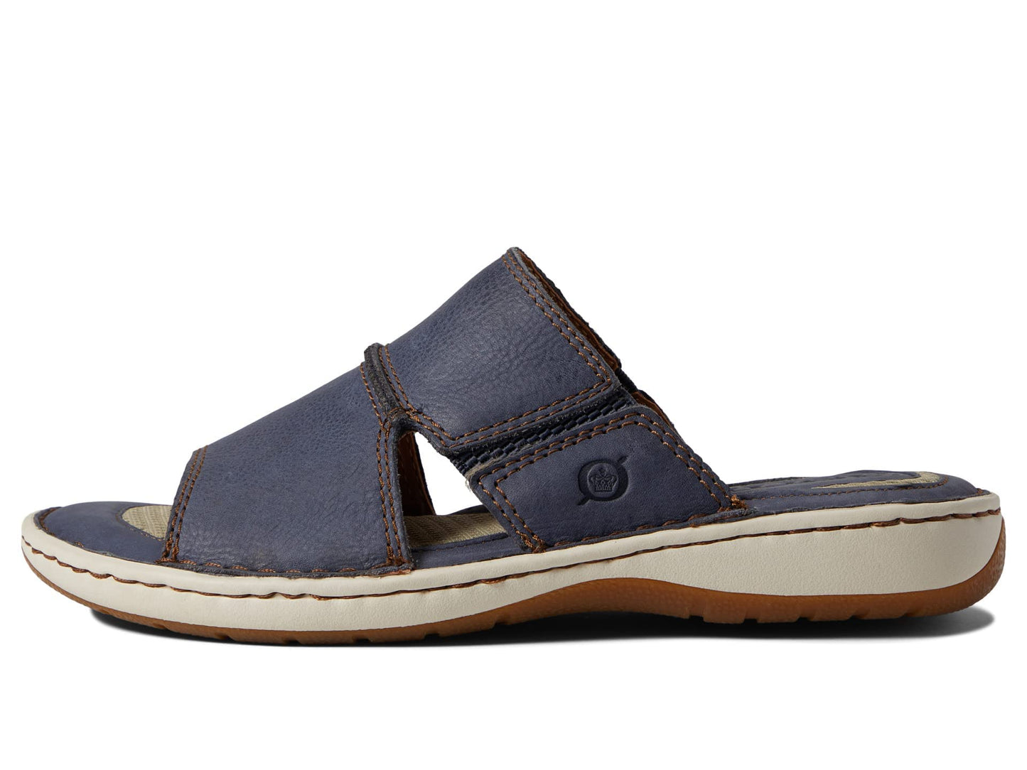 BORN Flores Navy Full Grain Leather 14 M (D)