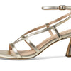 Cole Haan Women's Amber Strappy Sandal, Soft Gold LTR, 8.5
