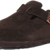 Birkenstock Classic Boston Unisex Adult Clogs, Brown Mocha Wb, 37 EU Schmal