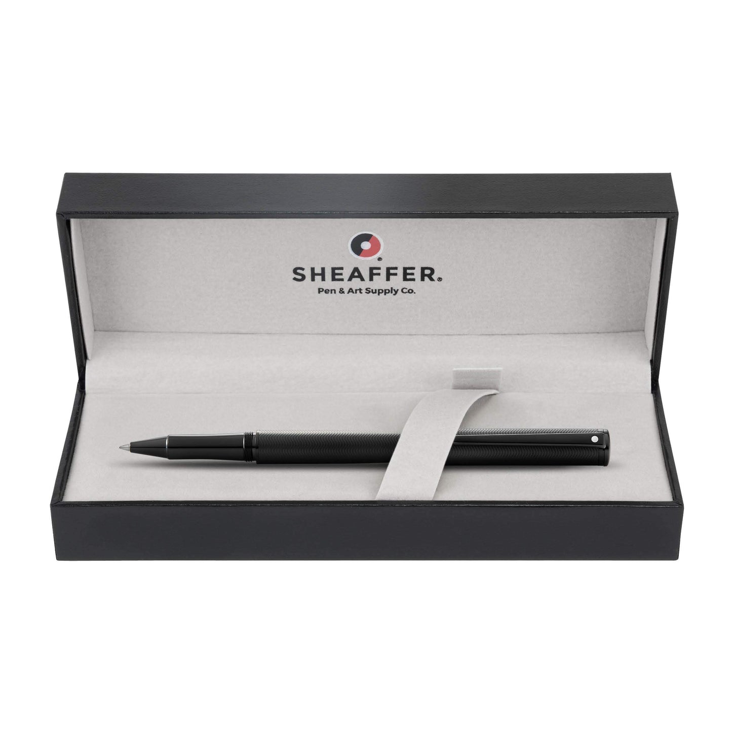 Sheaffer Intensity Engraved Matte Black PVD w/Polished Black Appointments Pen