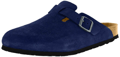 Birkenstock Boston Soft Footbed (Unisex) Night Suede EU 39 (US Men's 6-6.5, Women's 8-8.5) Regular