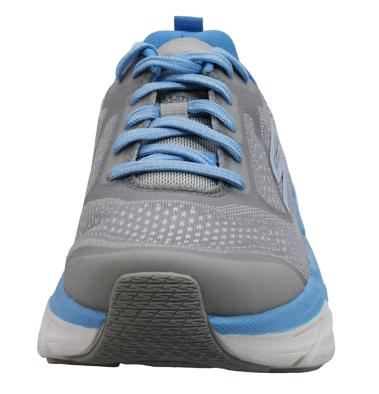 Skechers Women's Max Cushion-17690 Sneaker, Grey/Black, 10 M US