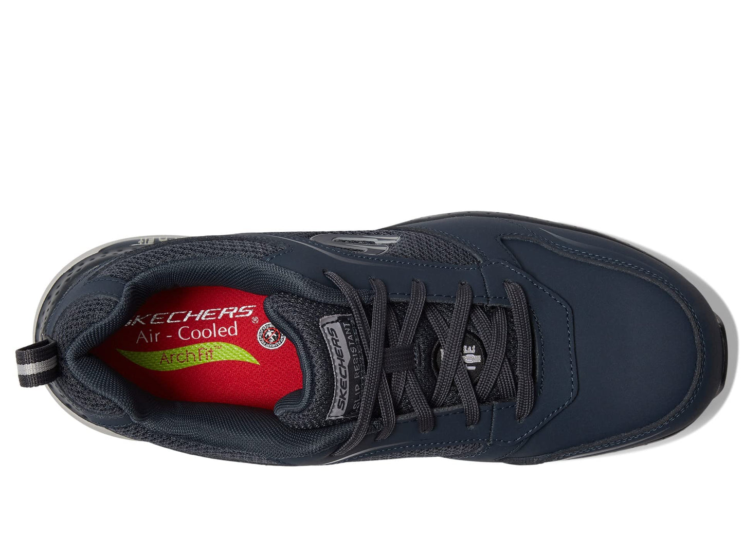 Skechers Work Arch Fit SR Angis Mens Oxford 11 DM US NavyGrey