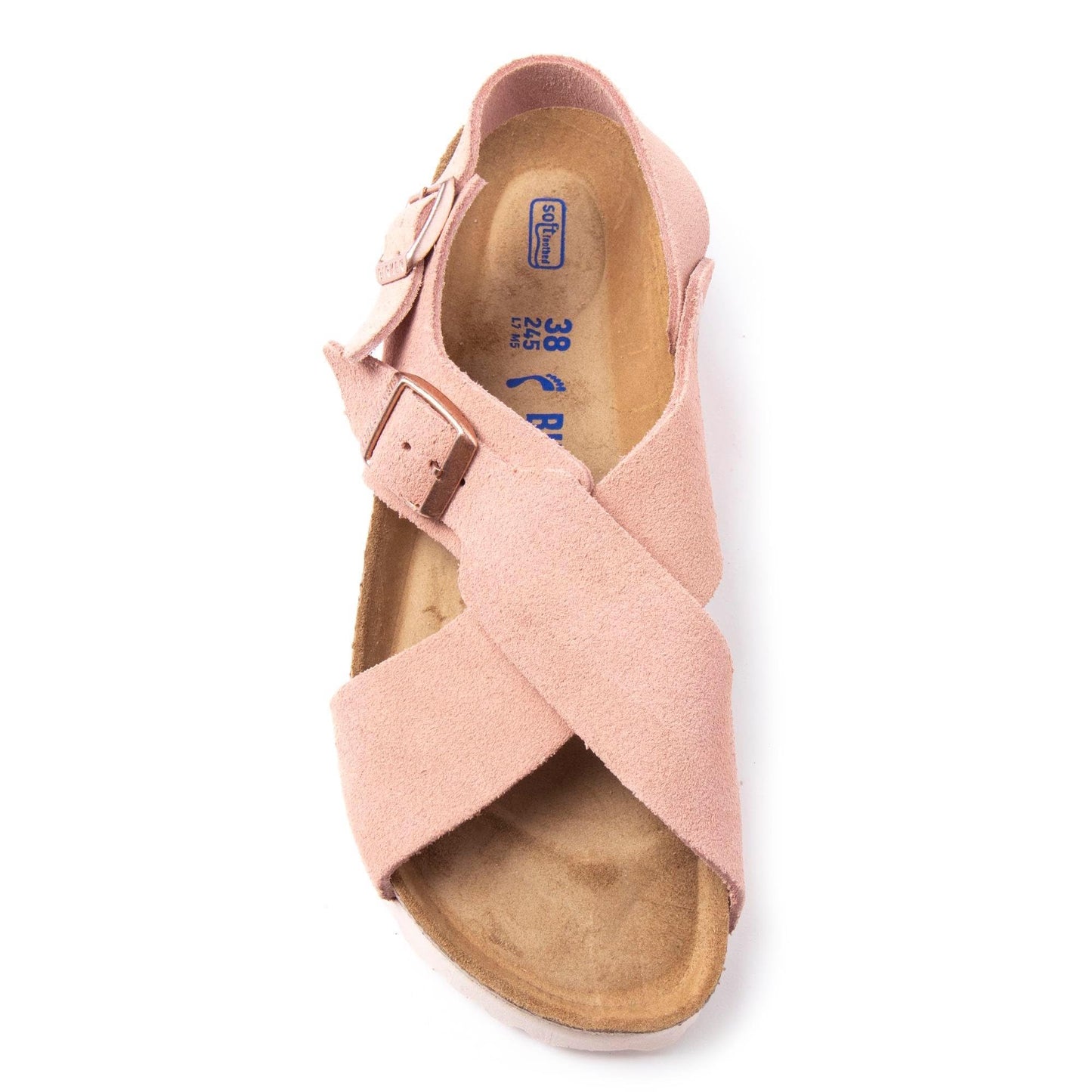 Birkenstock Women's Sandal, Light Pink, 7 Narrow