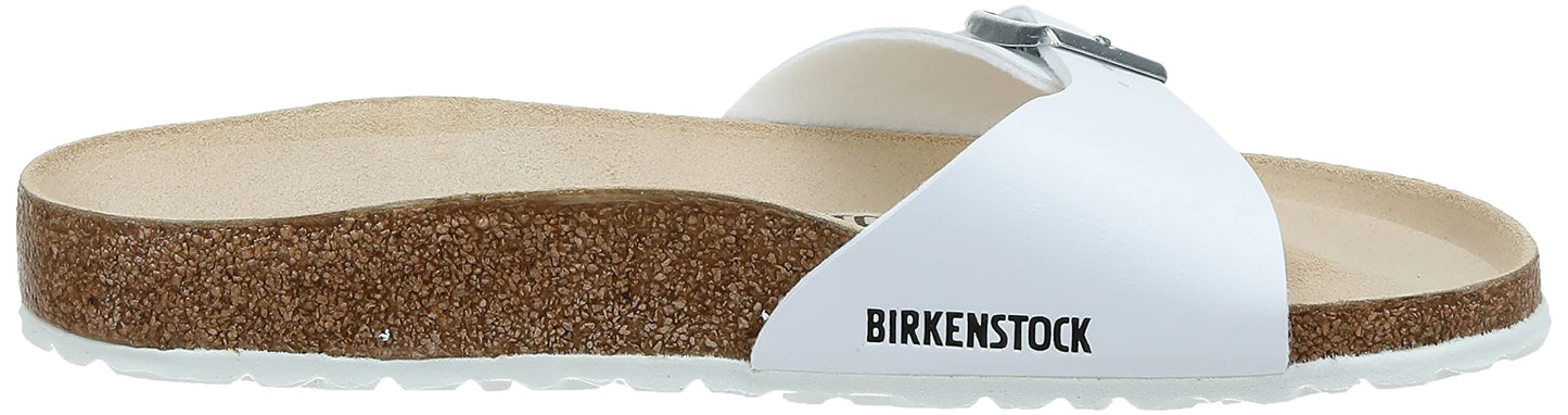 Birkenstock Women's Madrid Birko-Flor in White