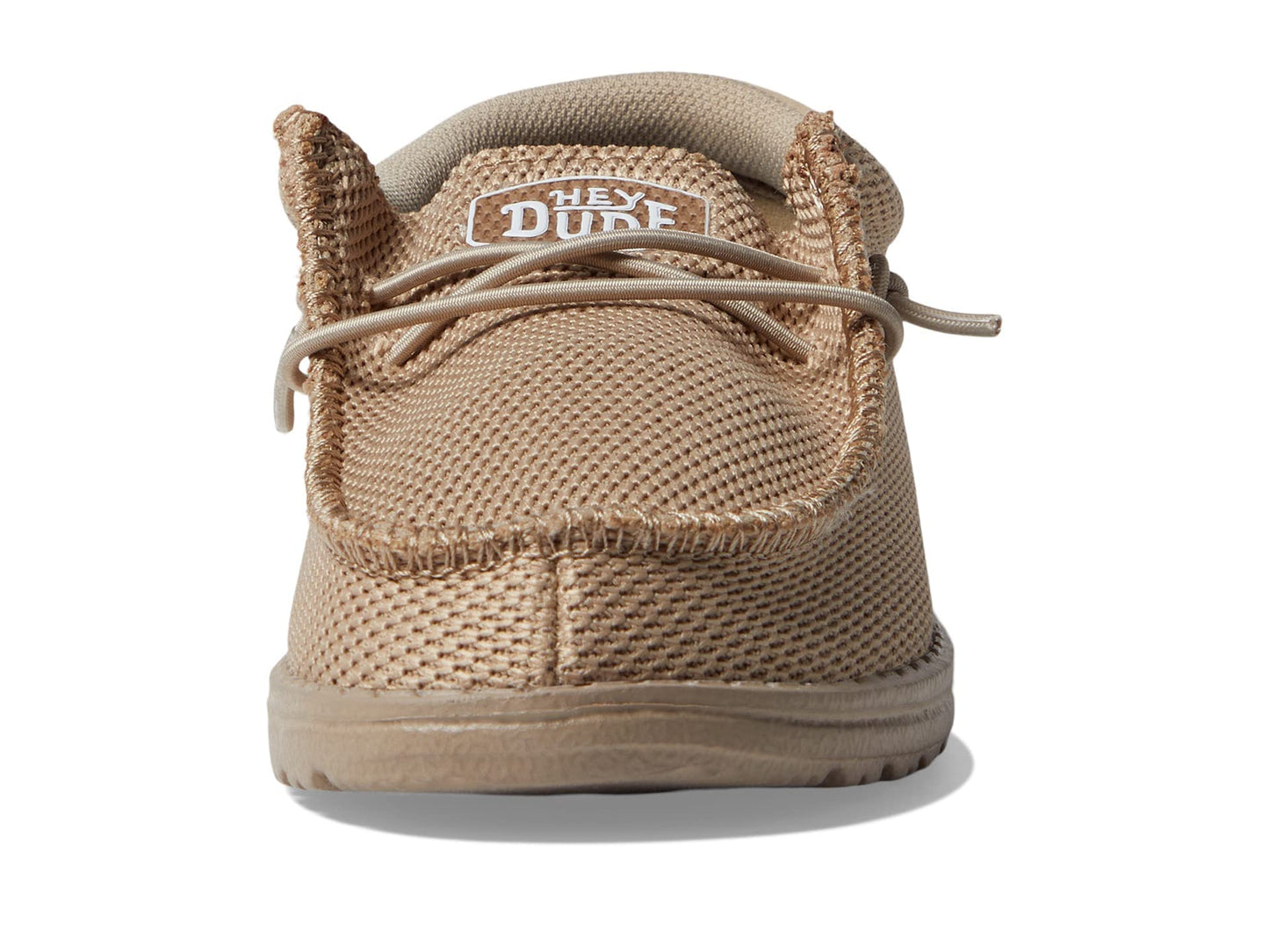 Hey Dude® Kids Wally Funk Mono Toddler Shoes – Textile Construction – Foam Insole – Round Toe Caramel 5 Toddler Medium