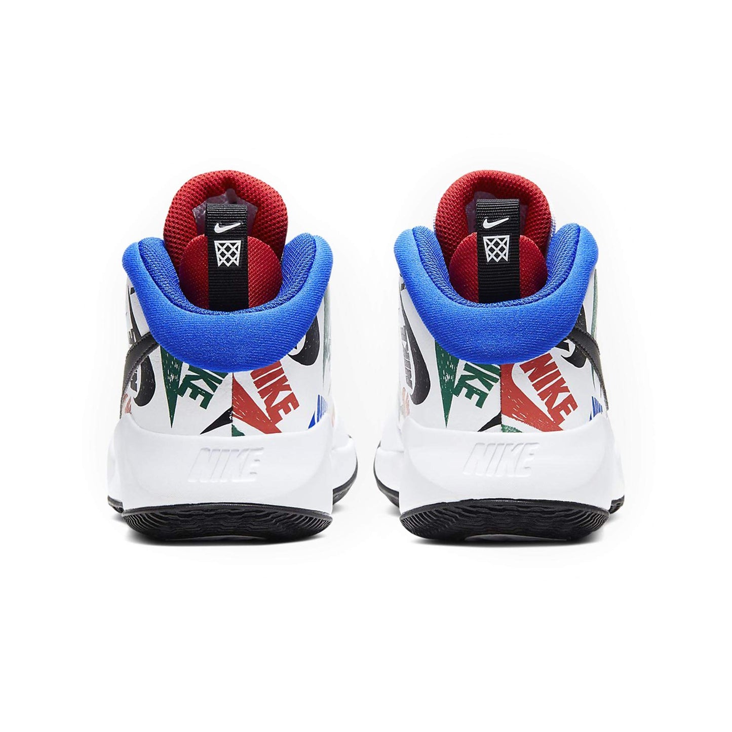 Nike Team Hustle D 9 (gs) Big Kids Cw5815-100 Size 6